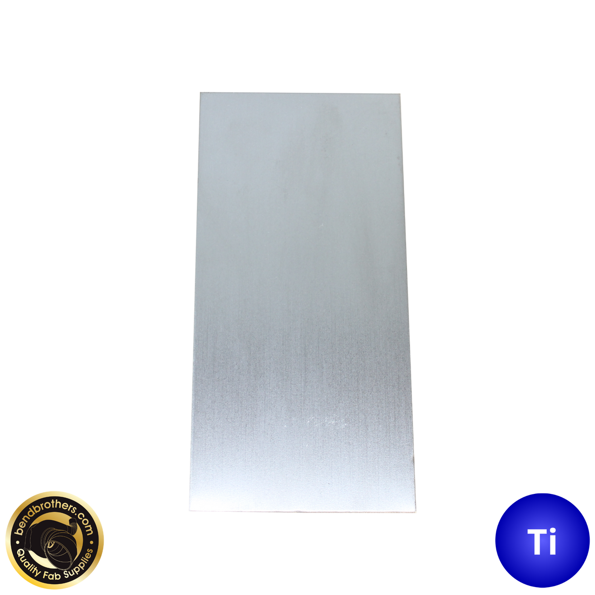 Titanium Plate 200mm x 100mm x 2mm Bend Brothers