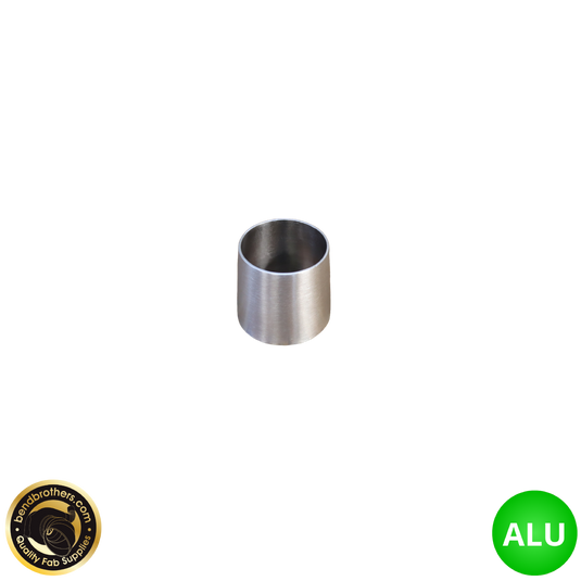 2" (51mm) - 2.25" (57mm) 6061 Aluminium Cone Style Concentric Size Reducer