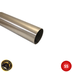 4.5" (114mm) 304 Stainless Steel Tube - 200mm Length - 1.6mm Wall