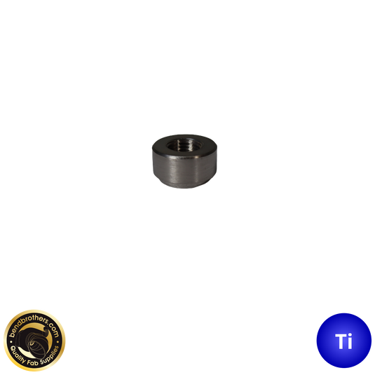 M10x1.0 Sensor Bung - GR2 Titanium - Lipped