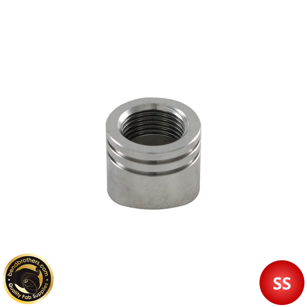 304 Stainless Steel O2 Oxygen Sensor Bung M18x1.5 |  Pre-Notched With Heat Sink