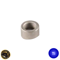 Titanium O2 Oxygen Sensor Bung M18x1.5 | Pre-Notched