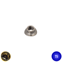 Titanium O2 Oxygen Sensor Bung M18x1.5 |  Saddled With Lip