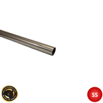 1.5" (38mm) 304 Stainless Steel Tube - 1 Meter Length - 1.6mm Wall