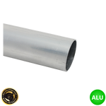 1.5" (38mm) Aluminium Straight Tube | .5 Meter Length - 1.42mm Wall Thickness