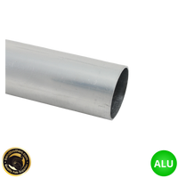 1.5" (38mm) Aluminium Straight Tube | .5 Meter Length - 1.42mm Wall Thickness