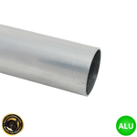 1.75" (45mm) Aluminium Straight Tube | 1/2 Meter Length - 1.65mm Wall Thickness