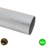 2" (51mm) Aluminium Straight Tube | 1/2 Meter Length - 1.65mm Wall Thickness