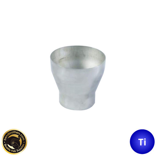 2" (51mm) - 2.5" (63mm) Titanium Concentric Size Reducer