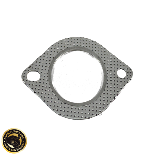 2.5" (63mm) 2 Bolt Exhaust Flange Gasket - Multi Layer Graphite