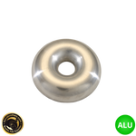 2.5" (63.5mm) Aluminium Donut Half- 52mm CLR - 2.0mm Wall