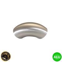 2.75" (70mm) Aluminium 90° Elbow - 1.2D Radius - 1.42mm Wall