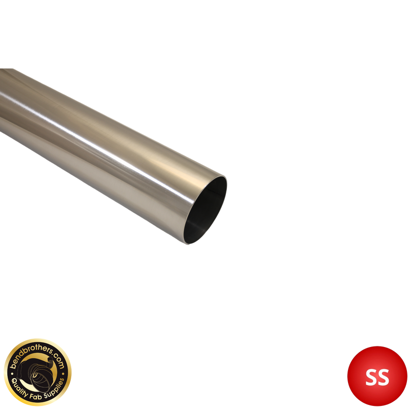 Load image into Gallery viewer, 3&quot; (76mm) 304 Stainless Steel Tube - 1 Meter Length - 1.6mm Wall
