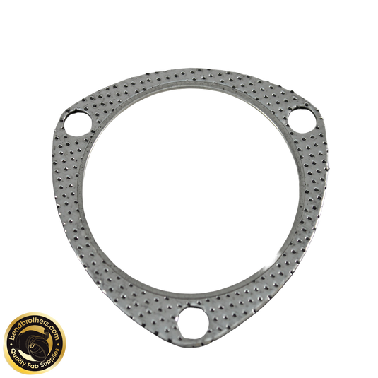 3.5" (89mm) 3 Bolt Exhaust Flange Gasket - Multi Layer Graphite