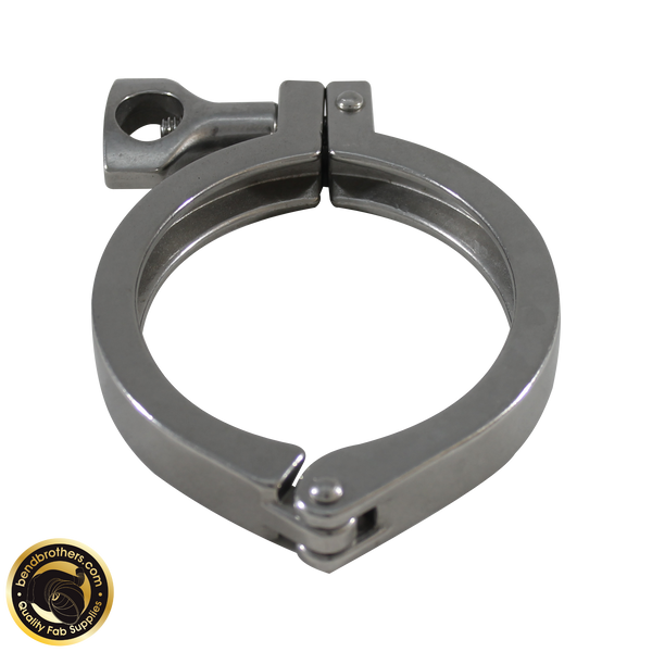 3.5" (89mm) 304 Stainless Steel Tri Clamp - Heavy Duty - Single Pivot