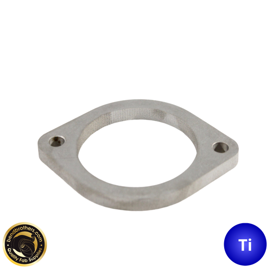 4" (101mm) 2 Bolt Titanium Flange 8mm Thickness