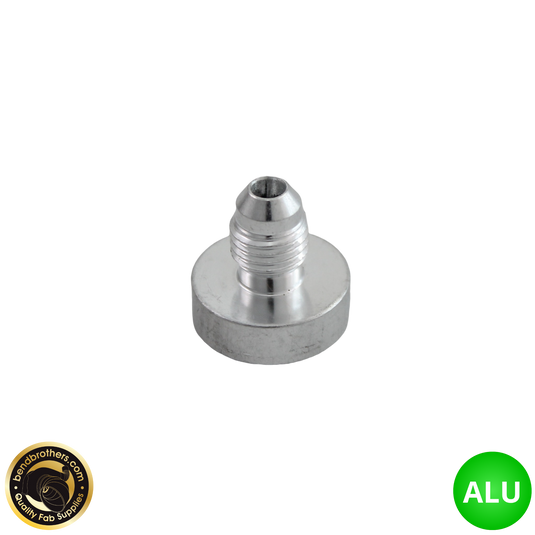 An-4 - 6061 Aluminium Weld On Fitting Bung - Male