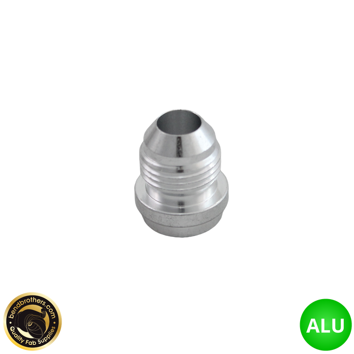 An-8 - 6061 Aluminium Weld On Fitting Bung - Male