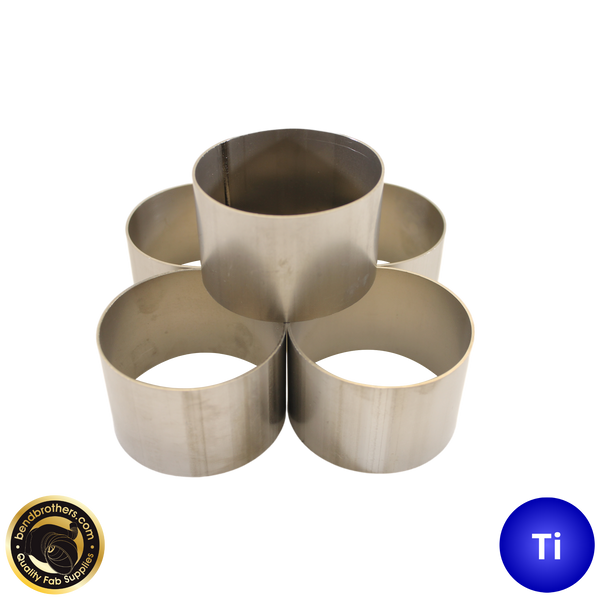 Tig Weld Practice Kit - Titanium Tube Coupons