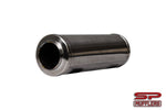 3" (76mm) In/Out Muffler Round - 4.5" X 12" Long | 304 Stainless Steel